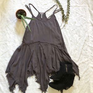 Free People Asymmetrical Hem Dress S